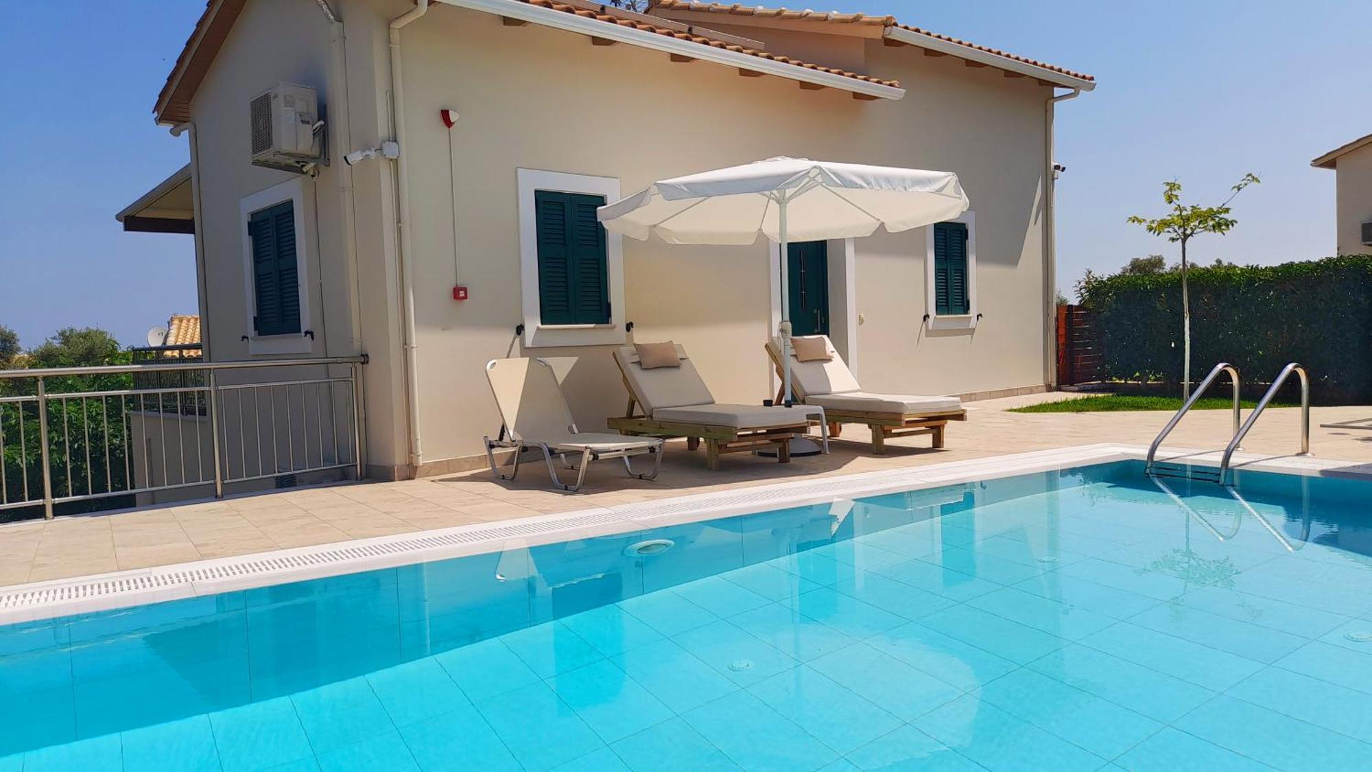 Lefkogea Villas & Apartments Tsoukaládhes Eksteriør billede