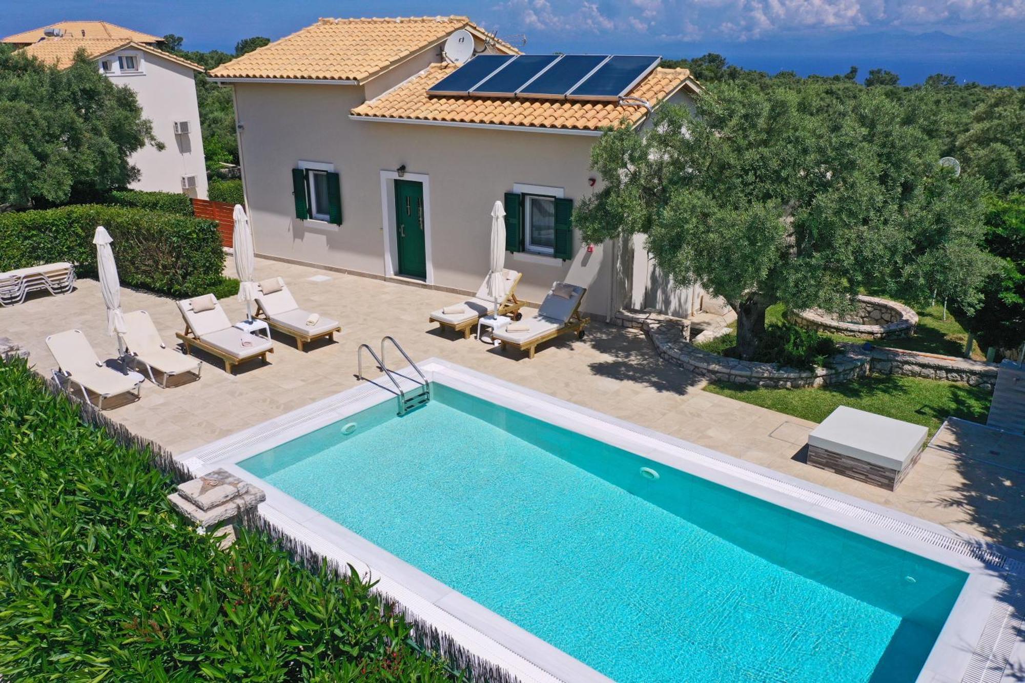 Lefkogea Villas & Apartments Tsoukaládhes Eksteriør billede