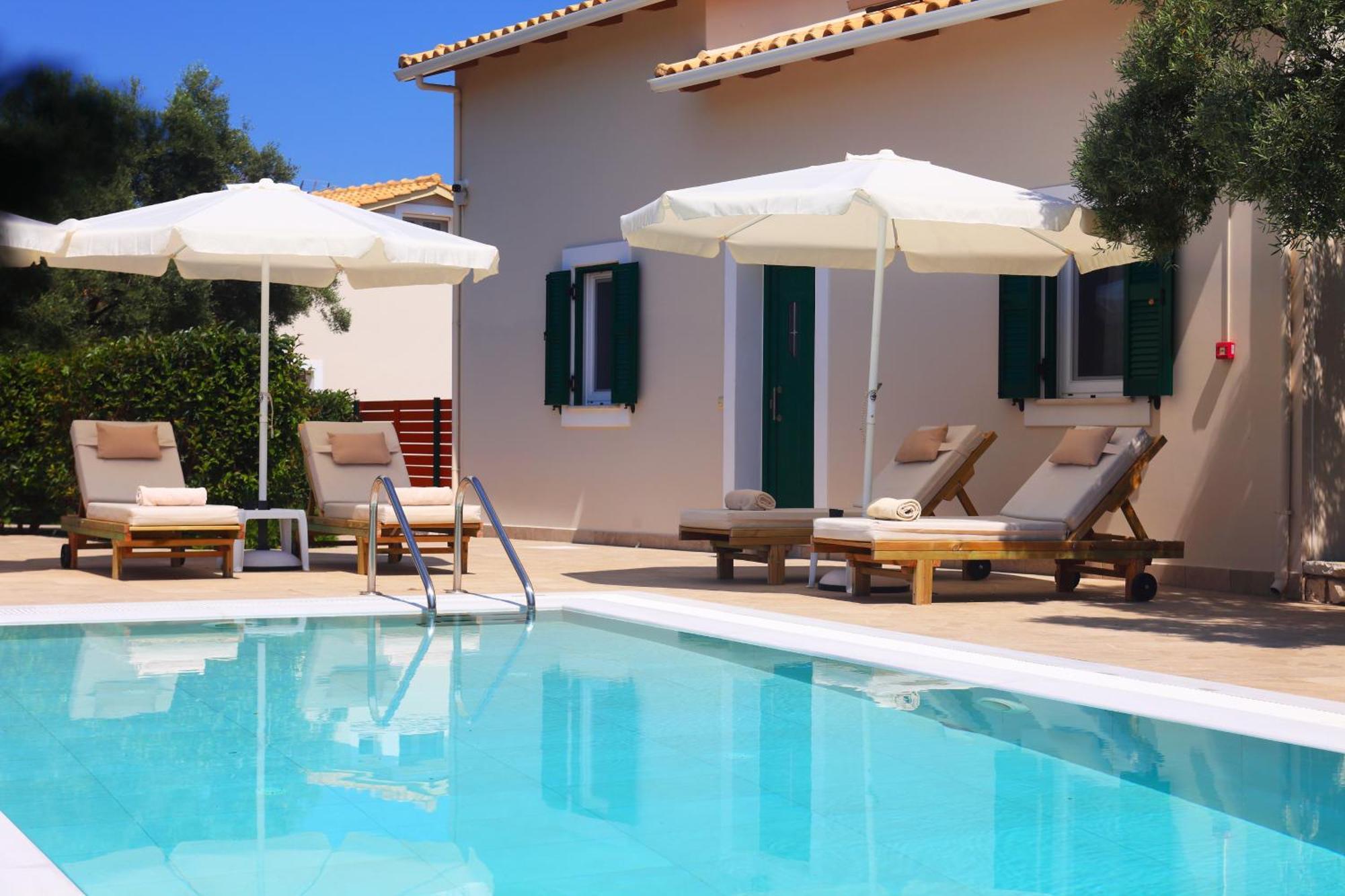 Lefkogea Villas & Apartments Tsoukaládhes Eksteriør billede
